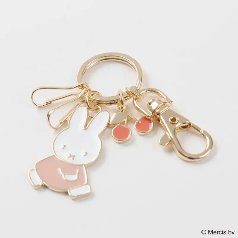 miffy ミッフィー BRUNA 合金2Pチャーム チェリー/MIFF-211